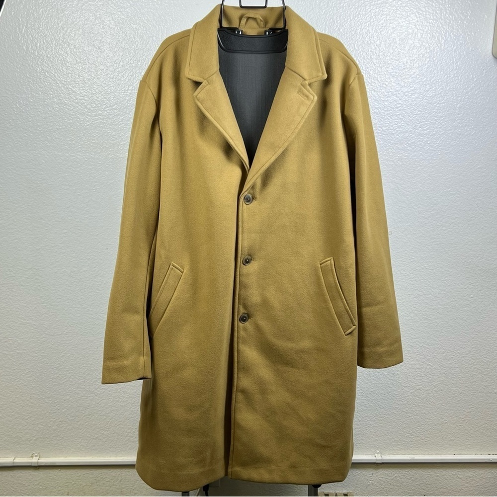 Goodfellow Men's Brown Overcoat Size XL